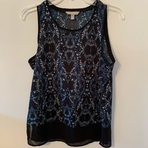 🌸 3 for $20 Banana Republic Factory Geometric Print Top